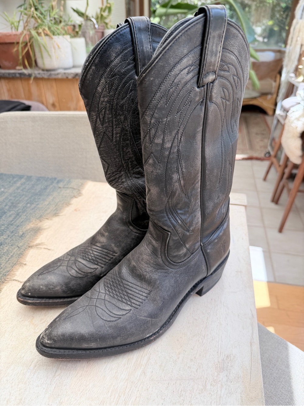 Frye cowboy boots